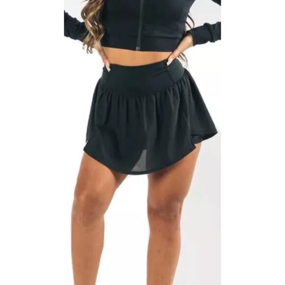 Alphalete NWT small Trace Skirt Dark Olive Green - Picture 9 of 11